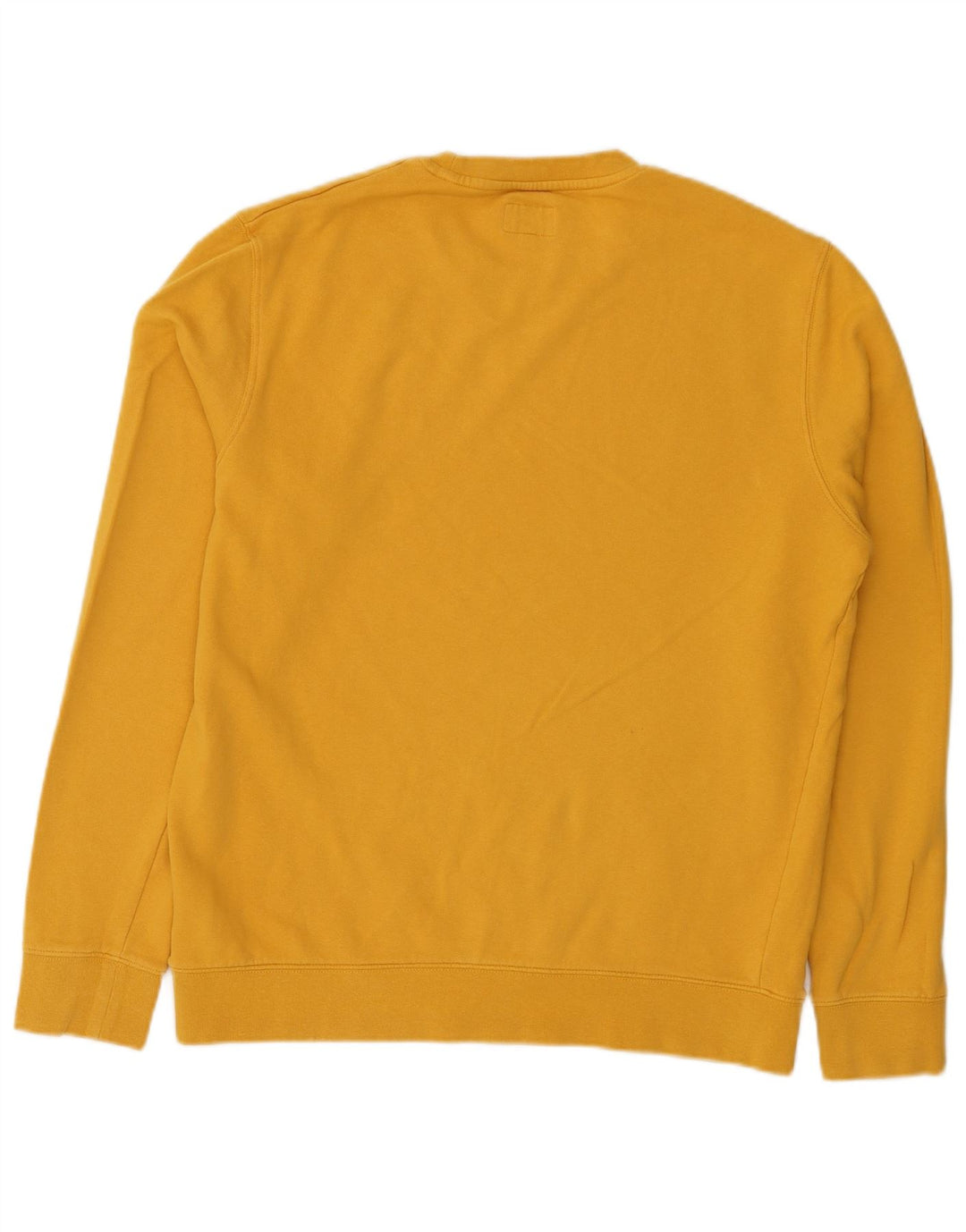 Wrangler Sudadera tipo jersey para hombre, talla grande, algodón amarillo