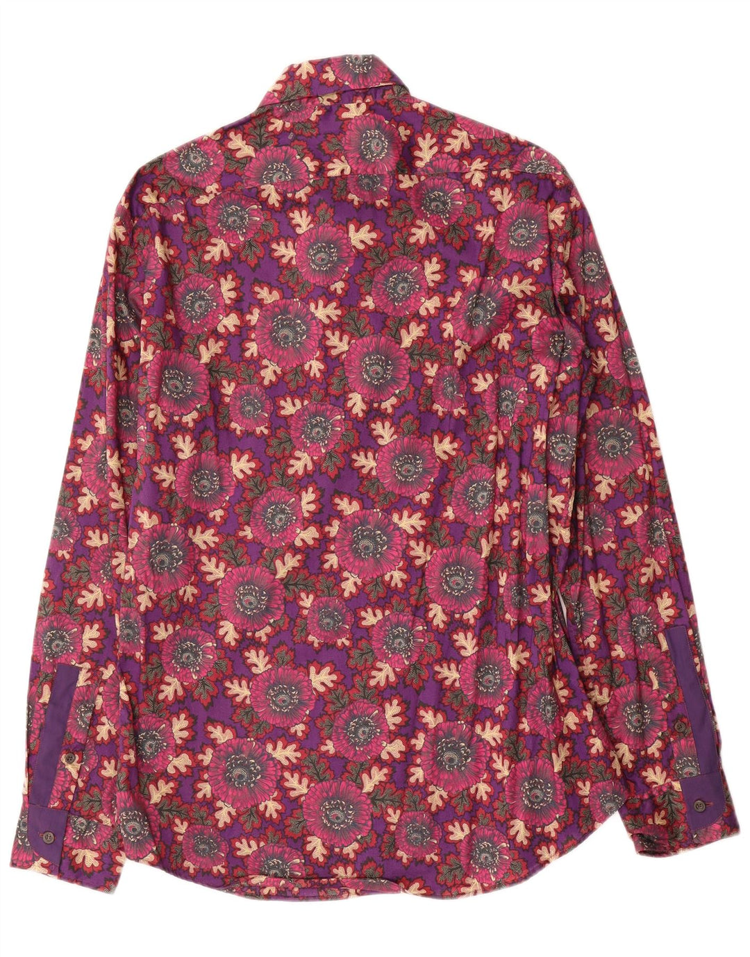 Camisa Ingram para hombre talla 41 16 algodón floral multicolor grande