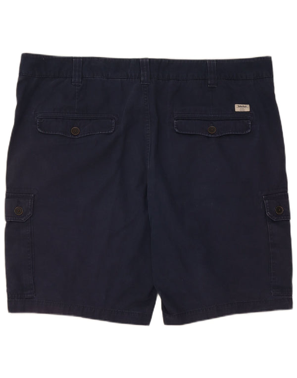 Timberland Pantalones cortos cargo para hombre W42 2XL Algodón azul marino