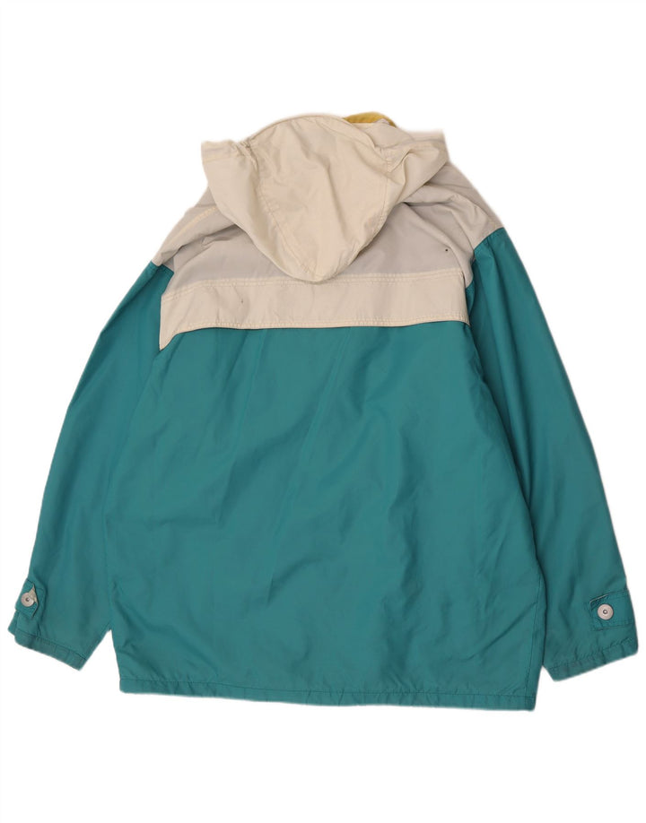 K-Way Chaqueta de esquí con capucha para hombre UK 40 Large Azul Colorblock Poliéster