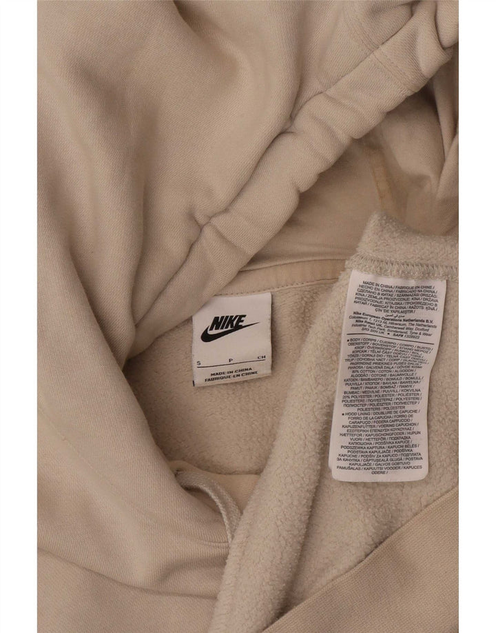 Nike - Sudadera con capucha para hombre, talla pequeña, algodón beige