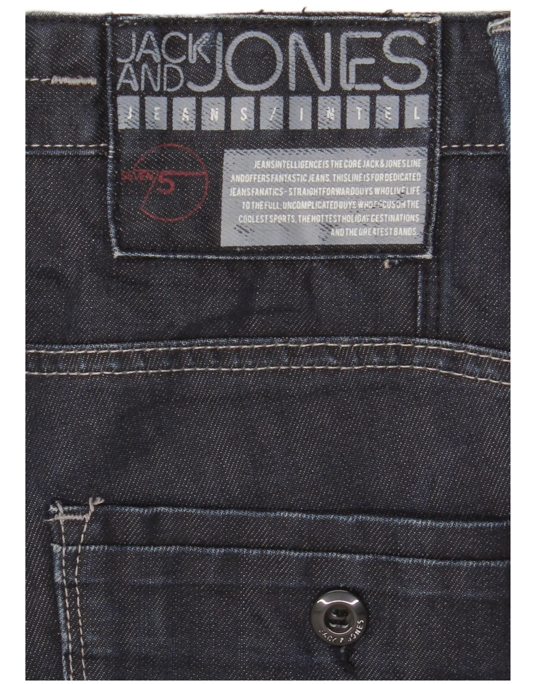 Jack & Jones Vaqueros Cargo Rectos Hombre W32 L33 Azul Marino