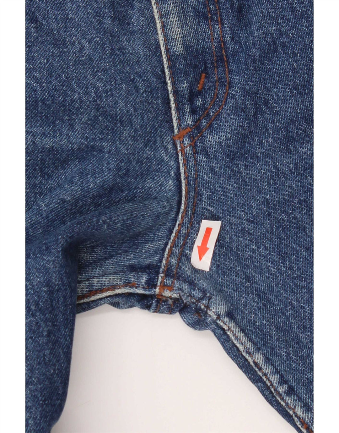Vaqueros Cortos Mujer Carrera W30 L25 Algodón Azul