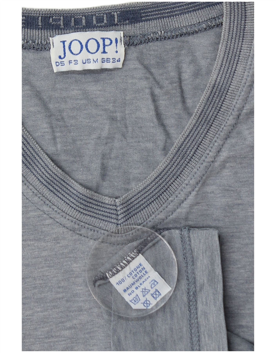 JOOP Camiseta para hombre Top ES 34 XS Azul Algodón