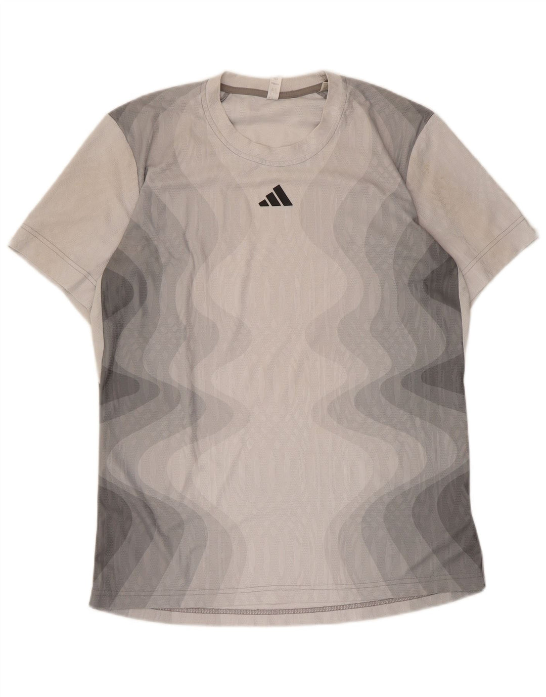 Camiseta Adidas Hombre Top Grande Gris Tie Dye Poliéster