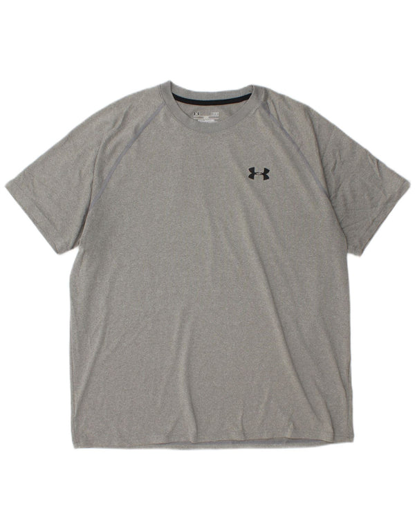 UNDER ARMOUR Camiseta para hombre Top Grande Gris