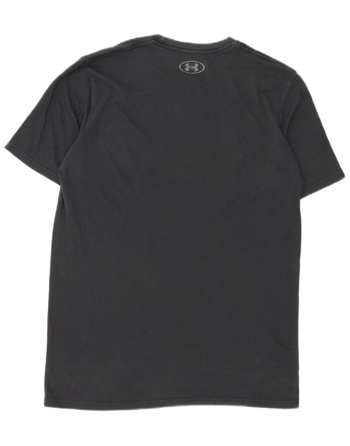 Under Armour Camiseta gráfica para hombre, parte superior mediana negra