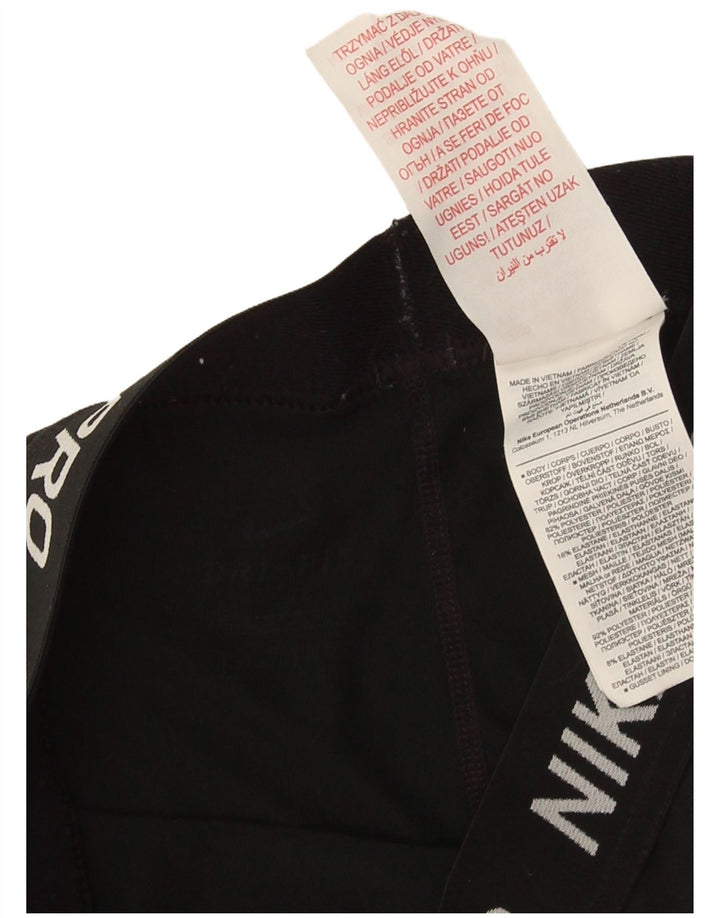 Nike Dri Fit Graphic - Pantalones cortos deportivos para mujer, talla S, poliéster negro