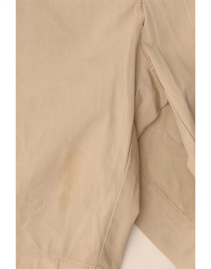 Zara Mujer Pantalones Cortos Chinos Grande W32 Beige