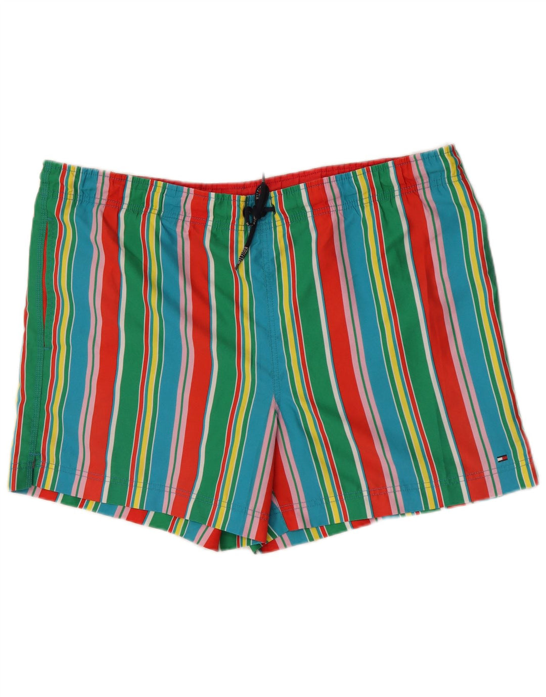 Tommy Hilfiger Bañador Hombre XL Poliéster Rayas Multicolores