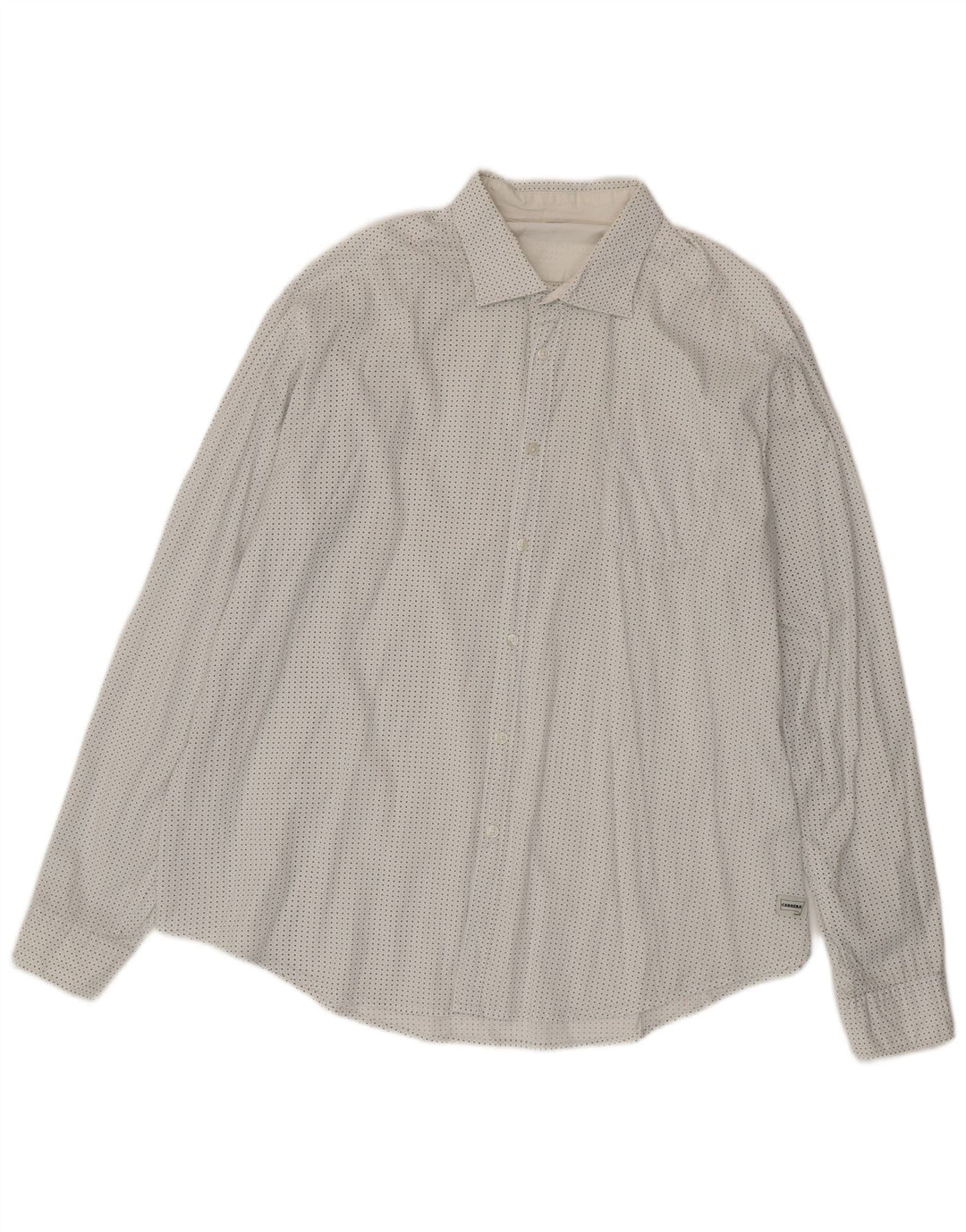 CARRERA Camisa Hombre 2XL Blanco Moteado