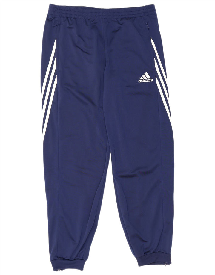 Adidas Hombre Pantalones De Chándal Joggers Grande Azul Marino Poliéster