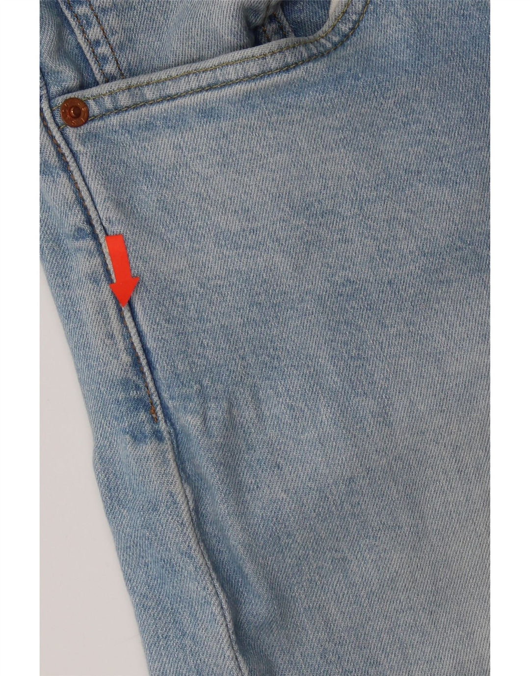 Levi's Hombre 511 Slim Jeans W32 L34 Algodón Azul