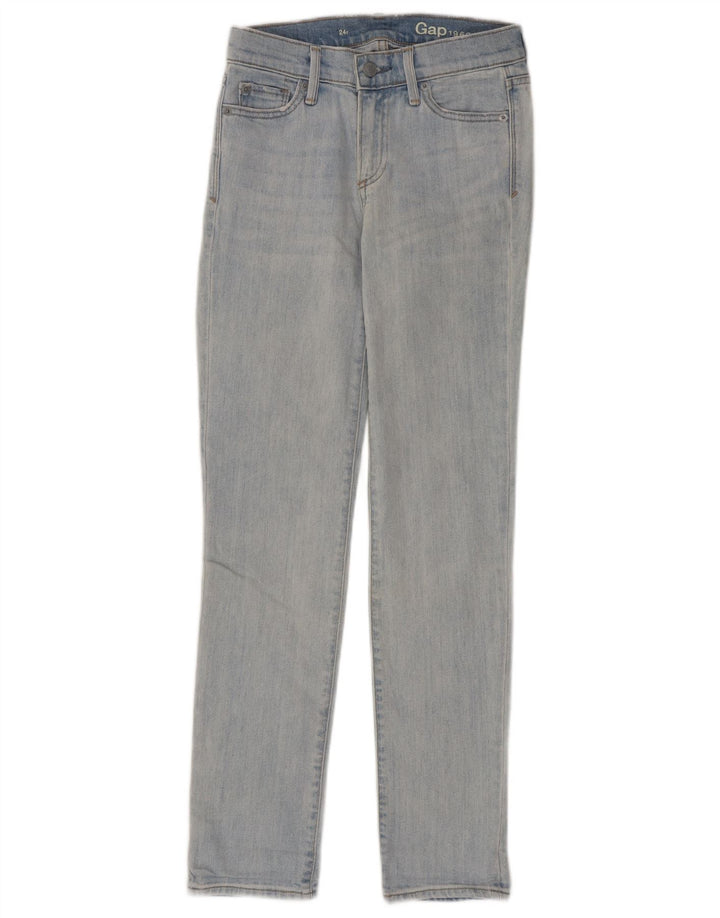 Vaqueros Gap Mujer Slim W24 L30 Algodón Azul