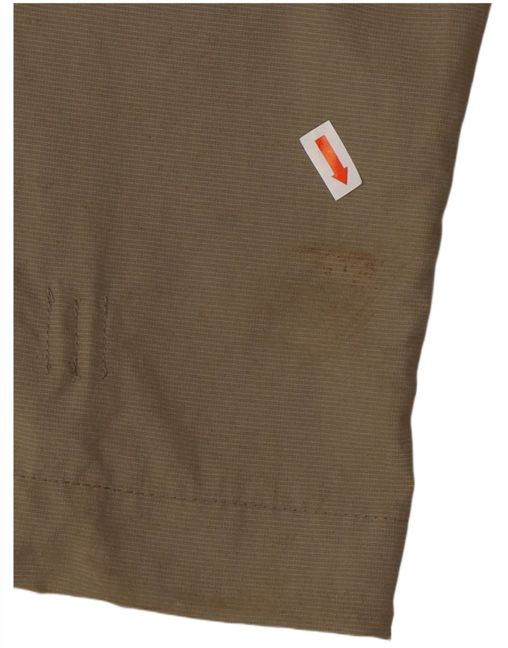 MAMMUT Pantalones cargo cortos rectos para mujer UK 18 XL W36 L31 Caqui