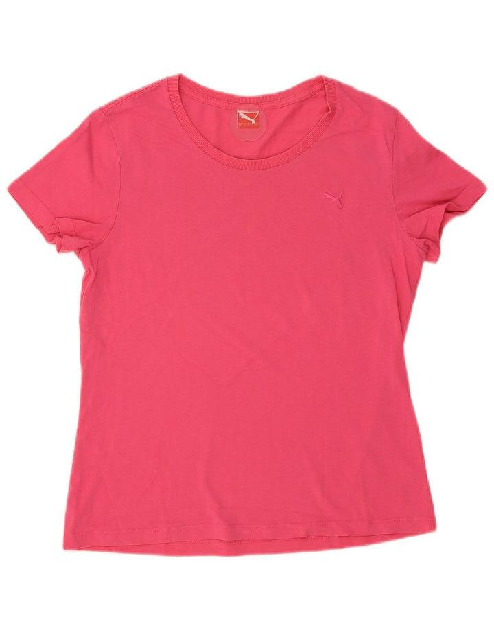 Puma - Camiseta para mujer, talla 40, talla grande, color rosa