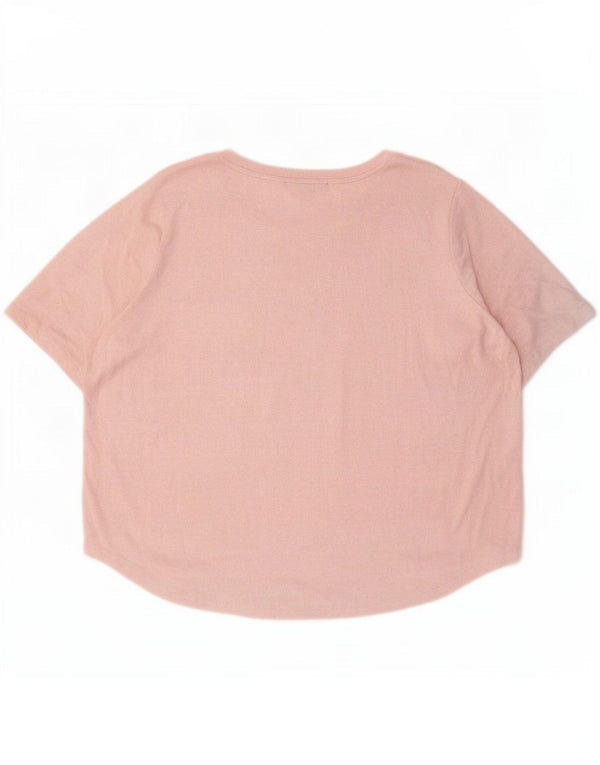 Marks & Spencer Camiseta para Mujer Top UK 20 2XL Viscosa Rosa