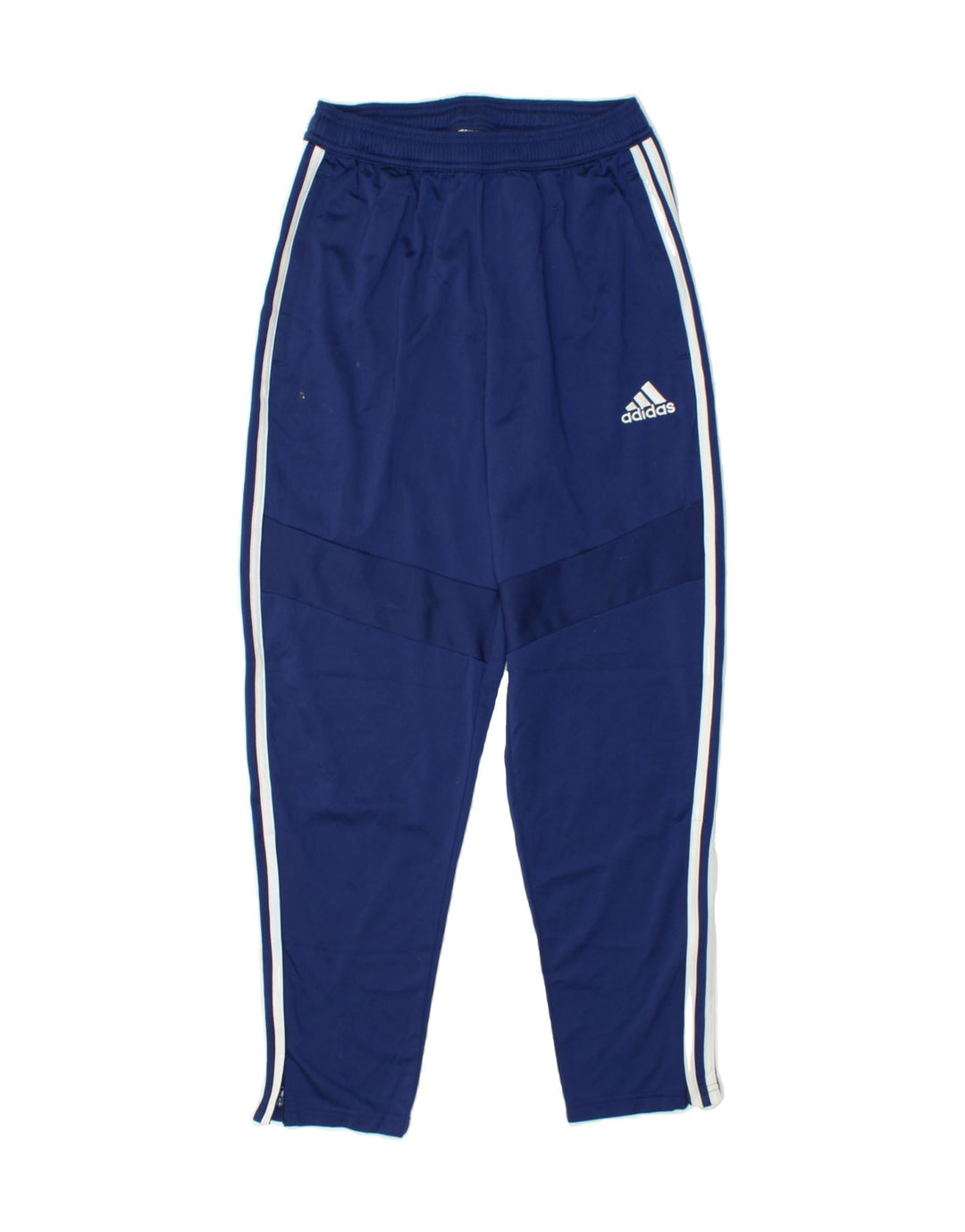 ADIDAS Mens Tracksuit Trousers Small Blue Polyester Vintage Adidas and Second-Hand Adidas from Messina Hembry 