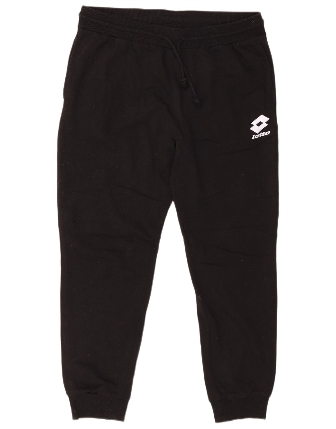 LOTTO Hombre Pantalones De Chándal Joggers Medium Negro