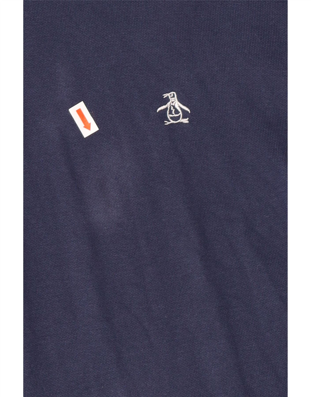 PENGUIN Sudadera con capucha para hombre, talla grande, algodón azul marino