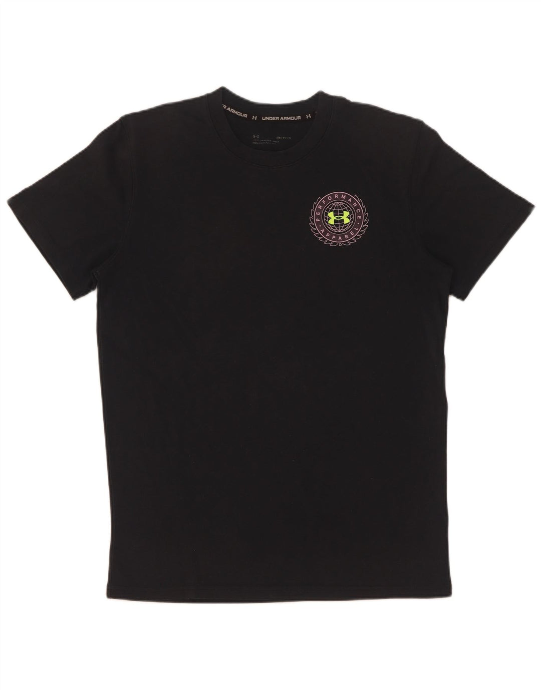 Under Armour Camiseta gráfica para hombre Top Small Black Cotton