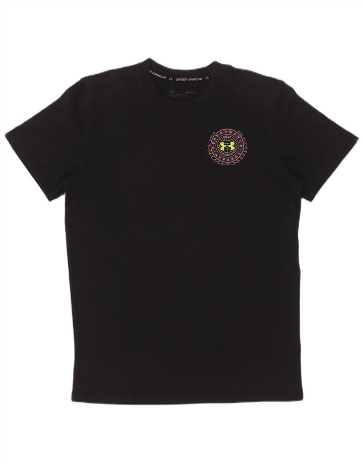 Under Armour Camiseta gráfica para hombre Top Small Black Cotton
