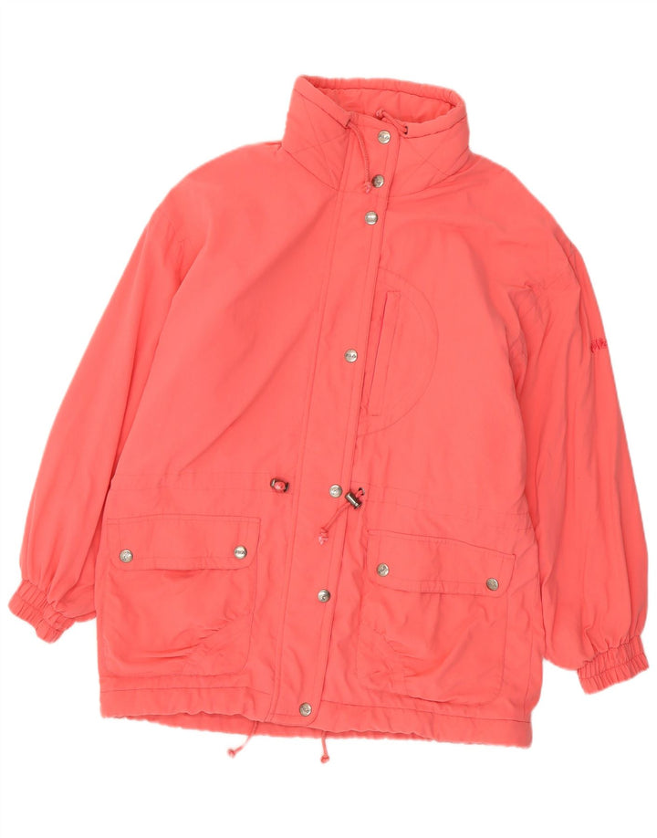 Fila Chaqueta cortavientos para mujer US 10 Grande Poliamida rosa