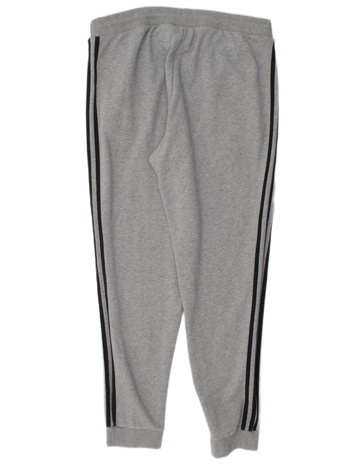 ADIDAS Hombre Chándal Pantalón Joggers XL Gris Algodón