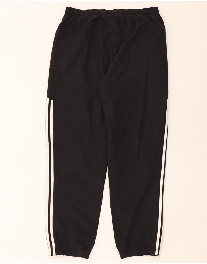 Adidas Hombre Pantalones De Chándal Joggers Grande Negro Poliéster