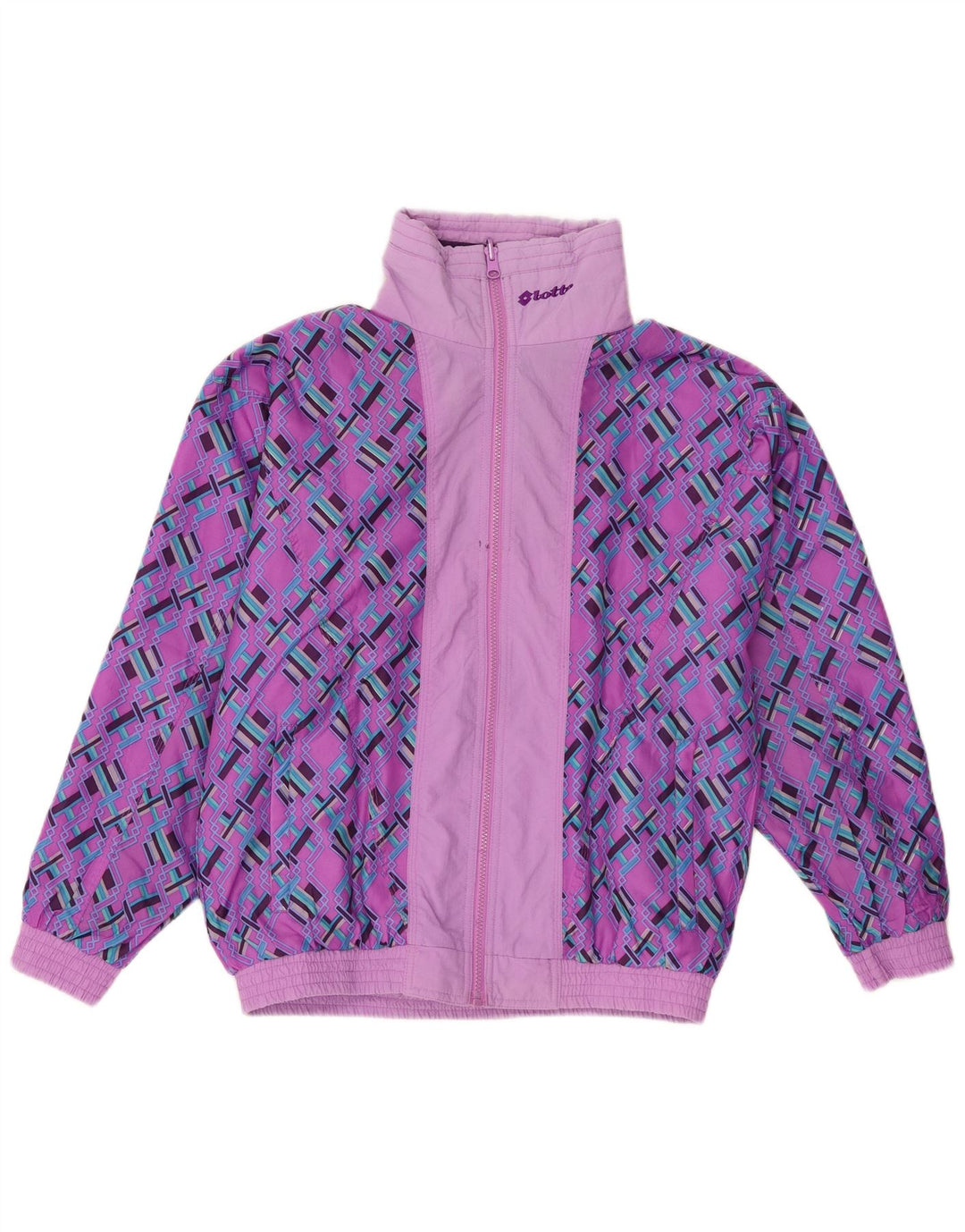 Lotto Chaqueta de Chándal Reversible de Gran Tamaño para Mujer UK 40 Mediana Púrpura