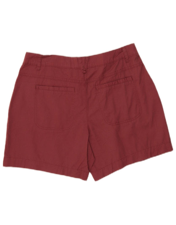 Pantalones cortos chinos para mujer Mountain Warehouse UK 10 Small W30 Algodón rojo