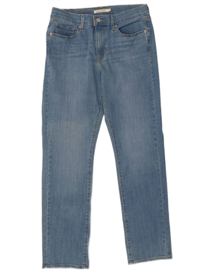 LEVI'S Jeans rectos clásicos para mujer US 8 Medium W29 L30 Algodón azul