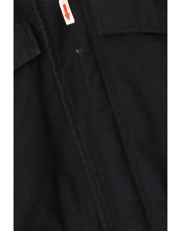 Carhartt Parka con capucha para hombre, talla 38, algodón negro mediano
