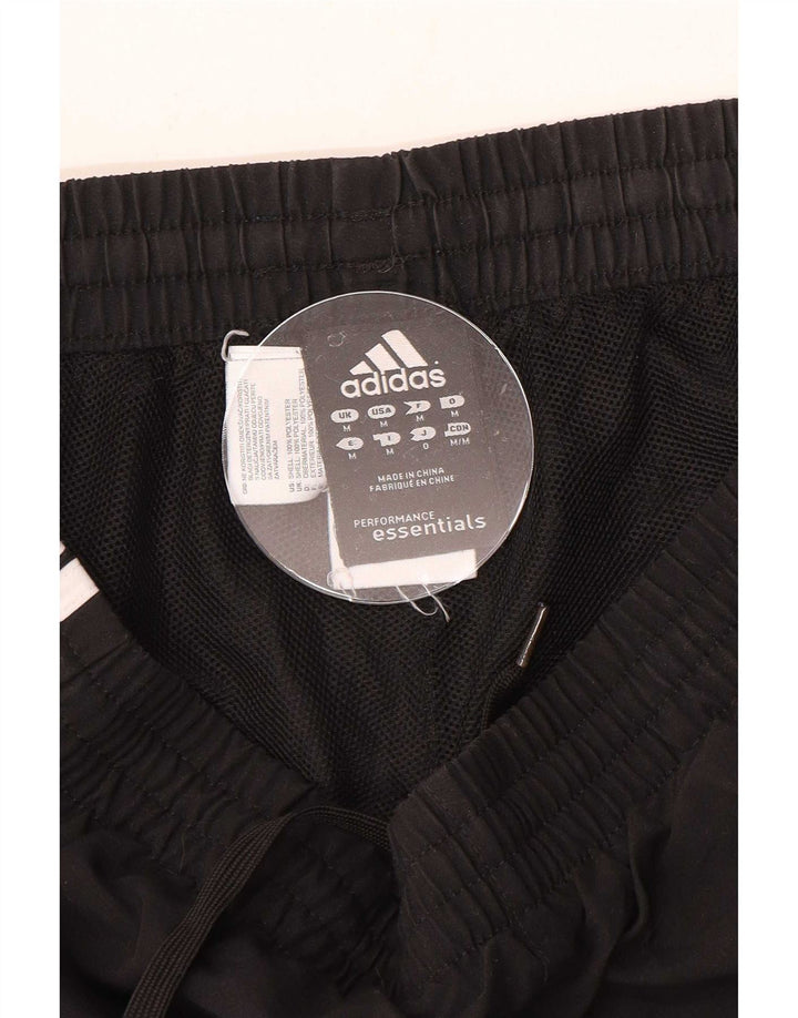 Adidas Hombre Climalite Chándal Pantalones Joggers Mediano Negro Poliéster