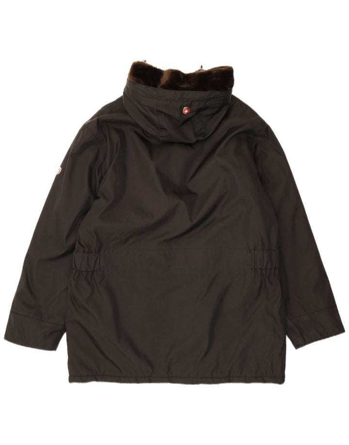 Chaqueta cortavientos con capucha para hombre Cape Horn UK 40 Large Poliéster negro