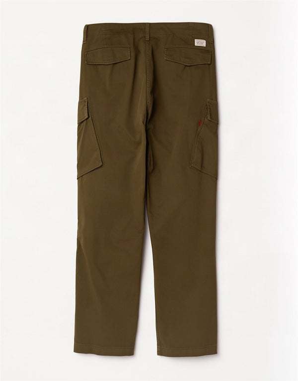 Levi's Pantalones cargo cónicos para hombre W36 L32 Algodón caqui