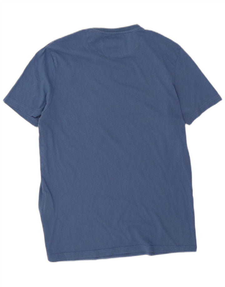Lyle & Scott - Camiseta para hombre, talla pequeña, algodón azul