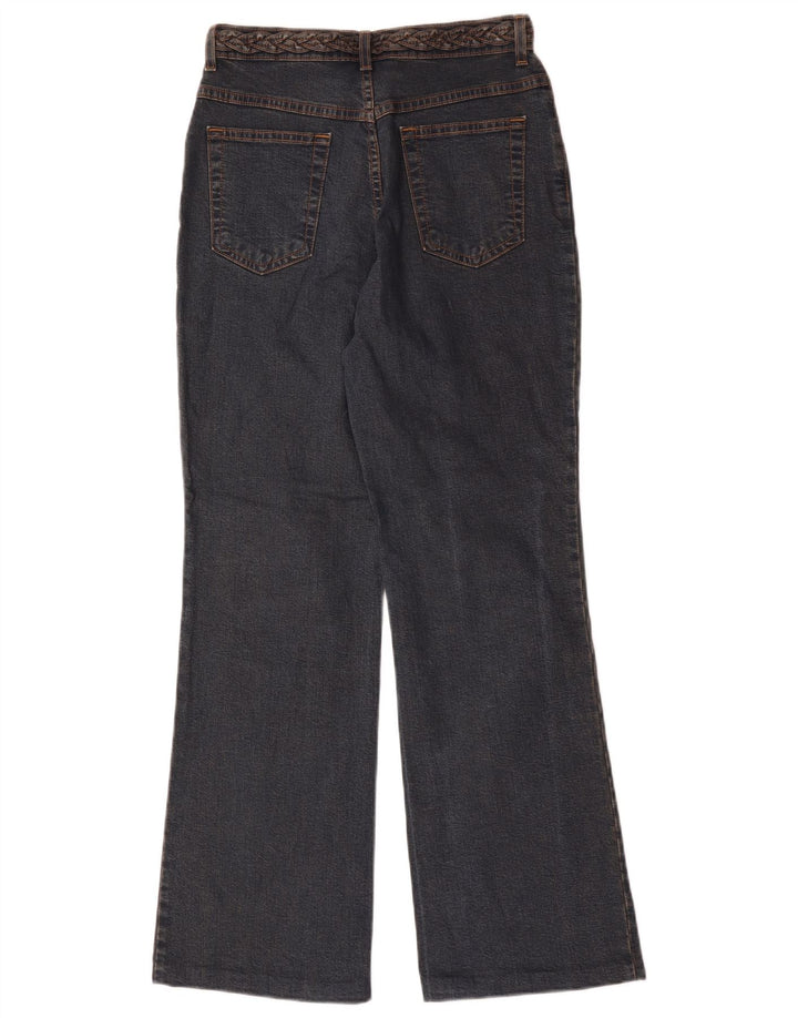 Marks & Spencer Vaqueros Bootcut para Mujer UK 10 Small W28 L30 Azul Marino