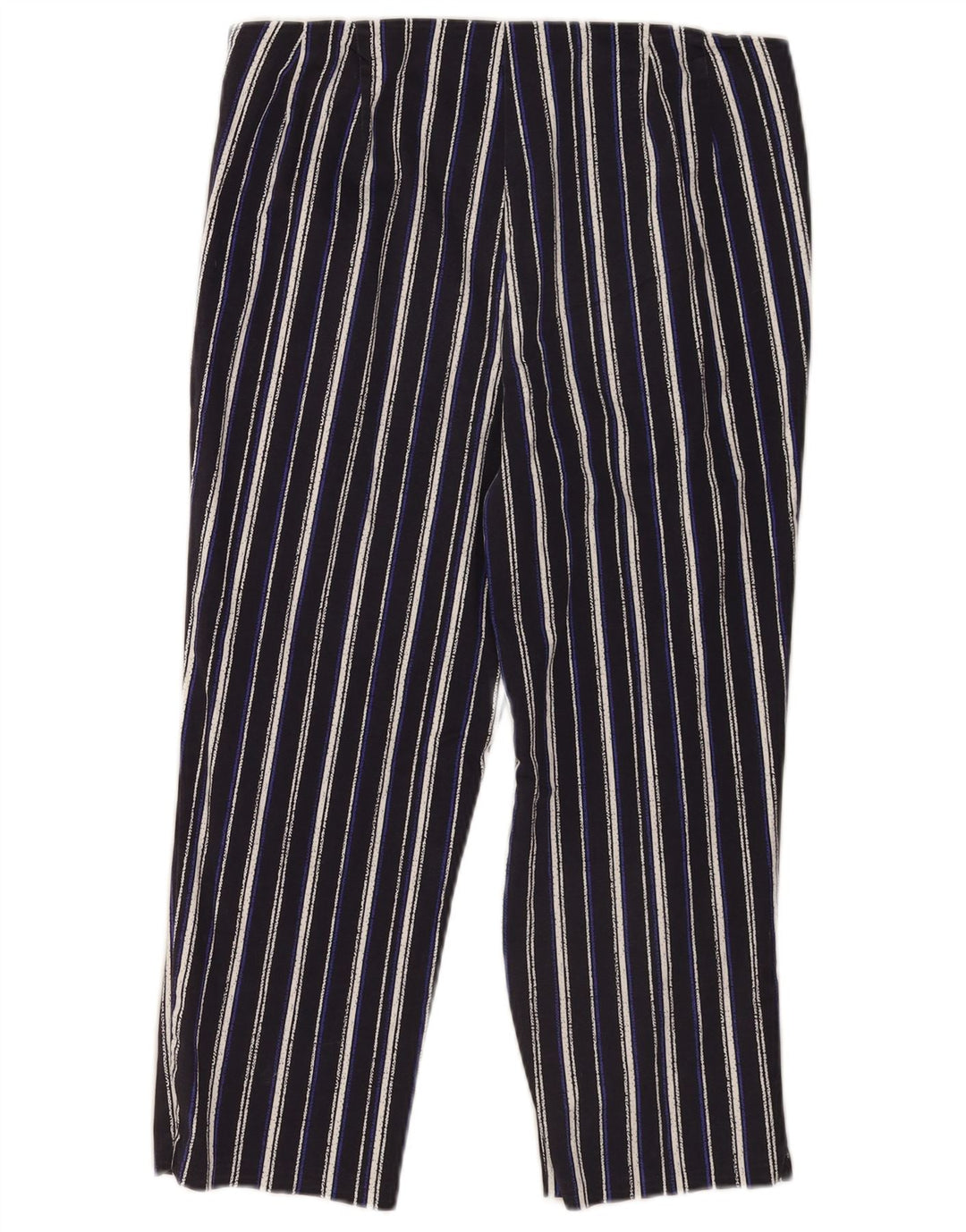 Marks & Spencer Pantalones Capri para Mujer UK 12 Medium W30 L20 Azul Marino