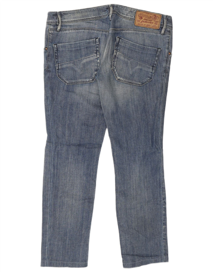 DIESEL Vaqueros Nevy Slim W30 L27 Azul Algodón Mujer