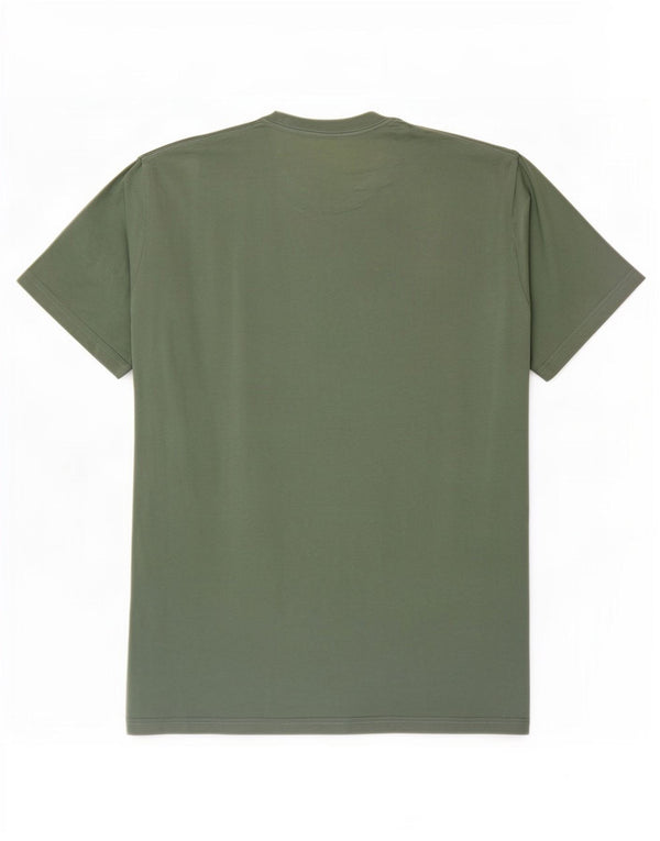 Vans Mens Classic Fit T-Shirt Top Large Green Cotton