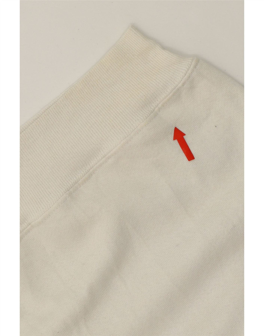 LEE Womens Short Sleeve Sweatshirt Jumper UK 18 XL White Polyester Vintage Lee and Second-Hand Lee from Messina Hembry 