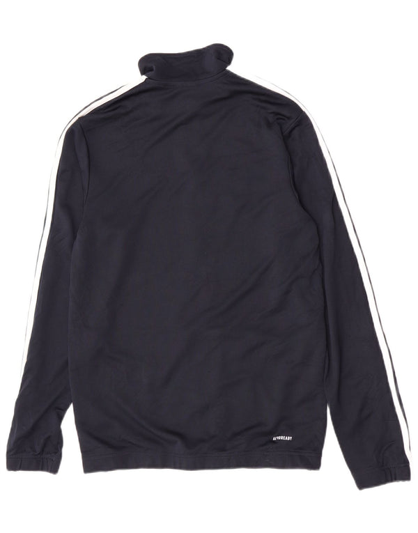 Adidas Hombre Chándal Top Chaqueta Mediana Azul Marino Poliéster