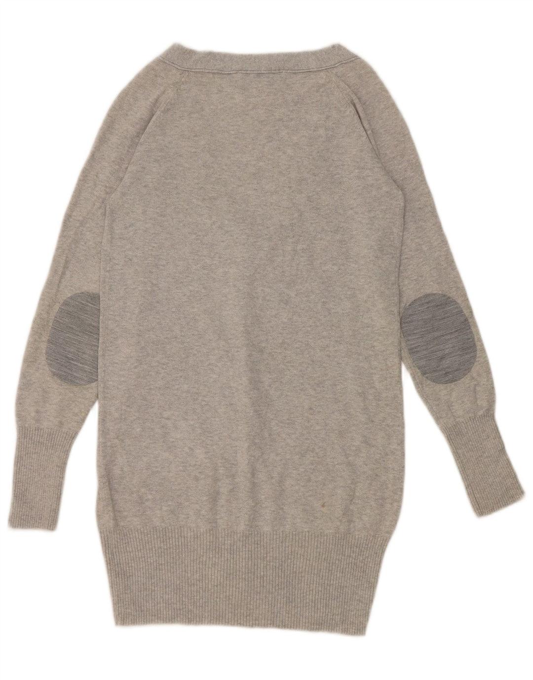 Zara Mujer Cárdigan Suéter UK 10 Small Gris
