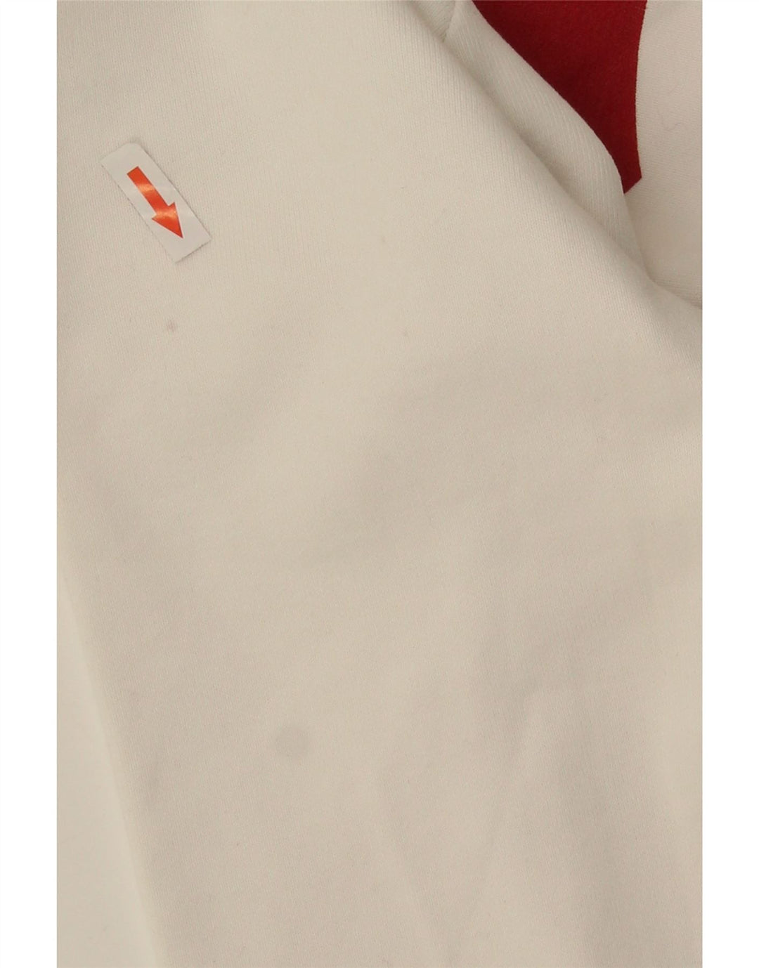 Levi's Sudadera de gran tamaño con gráfico para mujer UK 6 XS Algodón blanco
