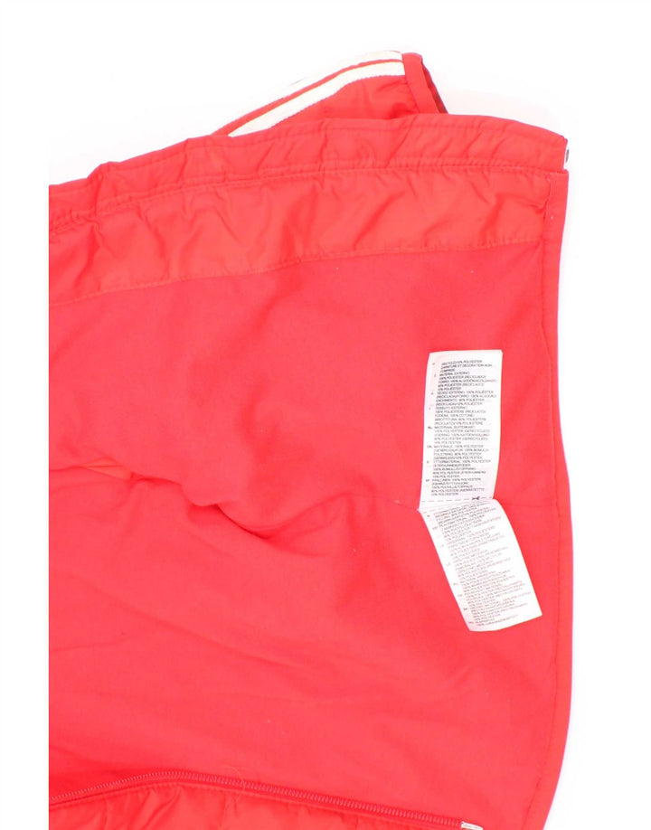 Adidas Chaqueta acolchada con capucha para bebé niño 9-12 meses Rojo Poliéster