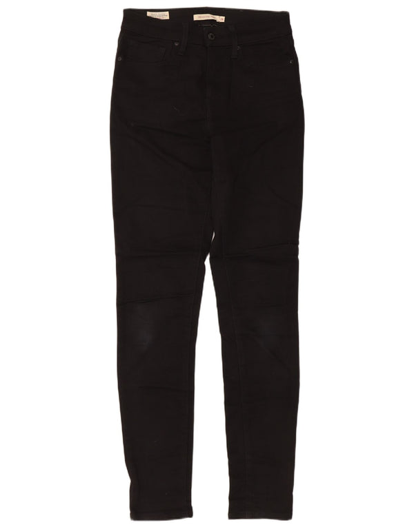 Levi's Vaqueros pitillo de talle alto 721 para mujer W28 L32 Algodón negro