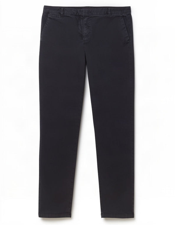 Marks & Spencer Pantalones Chinos para Mujer UK 12 Medium W30 L28 Azul Marino
