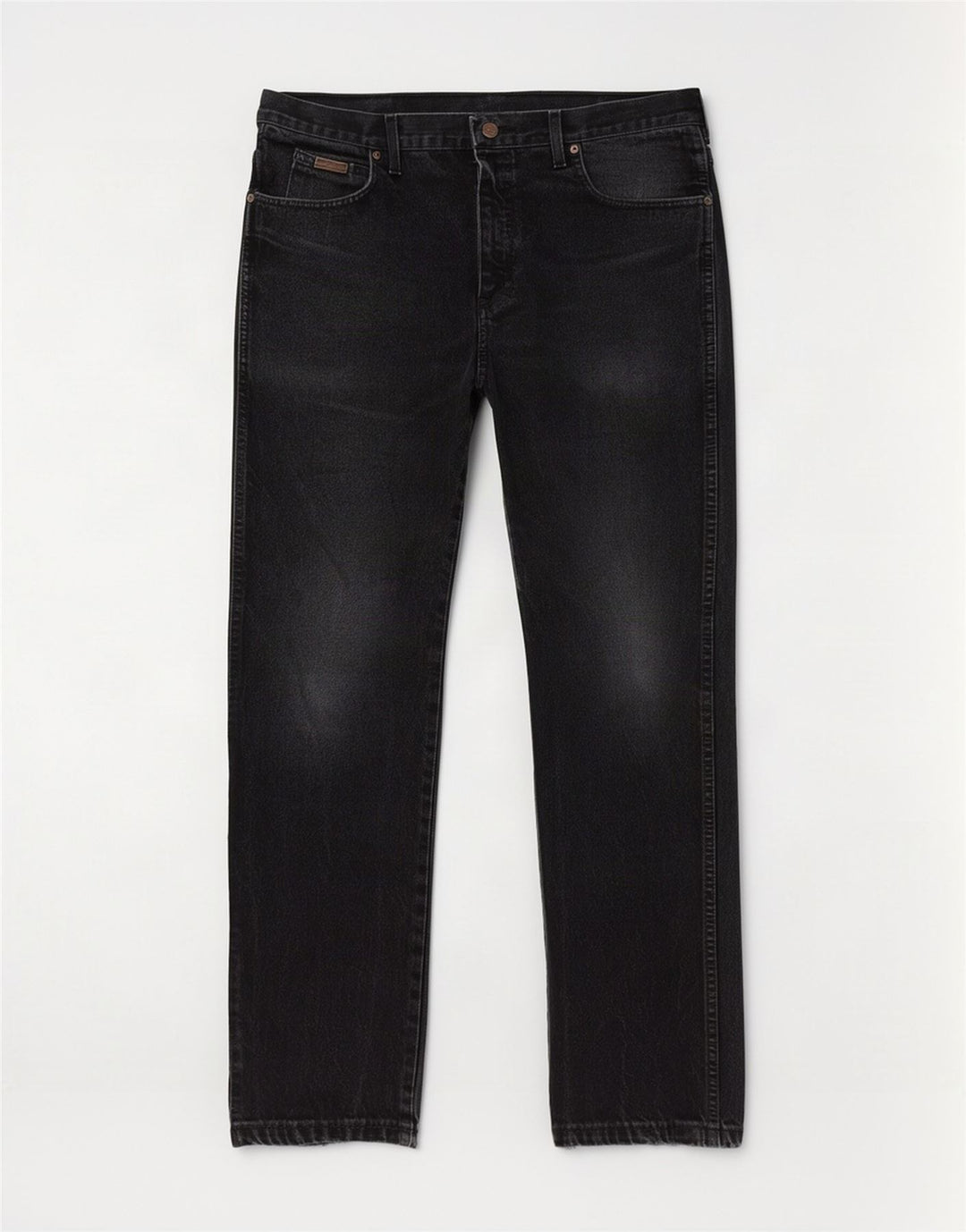 Wrangler Vaqueros rectos para hombre W34 L31 Gris