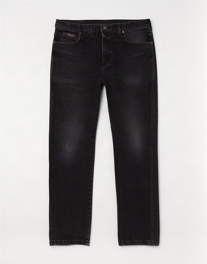 Wrangler Vaqueros rectos para hombre W34 L31 Gris
